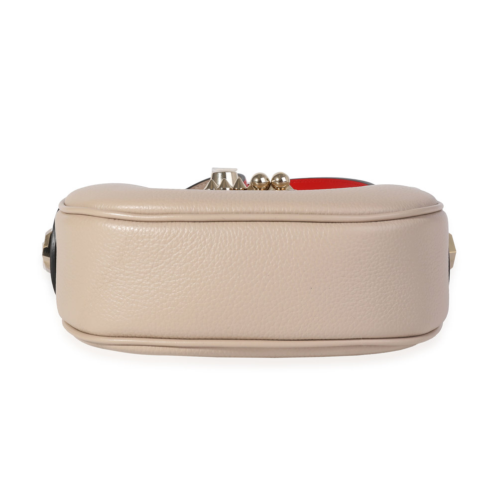 Christian Louboutin Fève Grained Calfskin Carasky Mini Bag - Picture 5 of 8